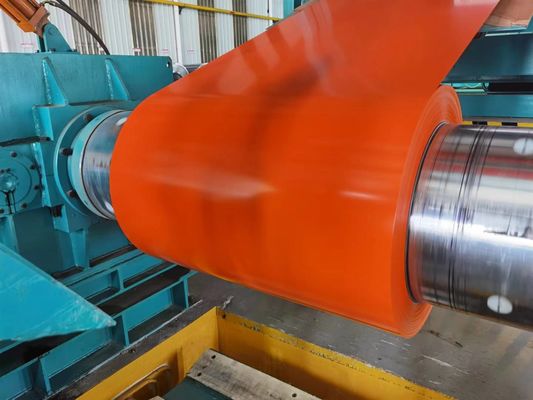 3-8MT Kolorowo powlekana cebula stalowa 600 mm-1250 mm szerokość dla przemysłu