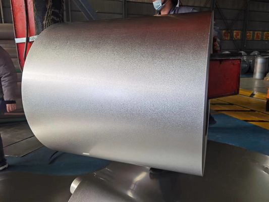 0.13-0.8mm Alucynkowa rolka stalowa Spangle Alucynkowy powlekany metalu