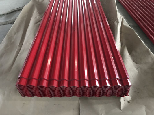 Płyty stalowe faliste o rozmiarze 14 mm 0,45 mm