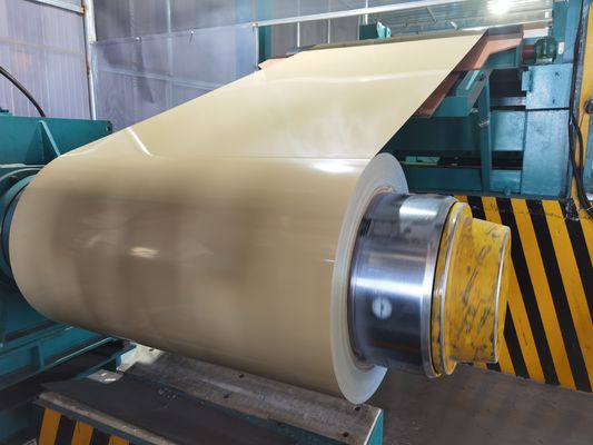 0.13-0.8mm PPGL Steel Coil Coated Aluzinc Steel Coil dla budowy budynków