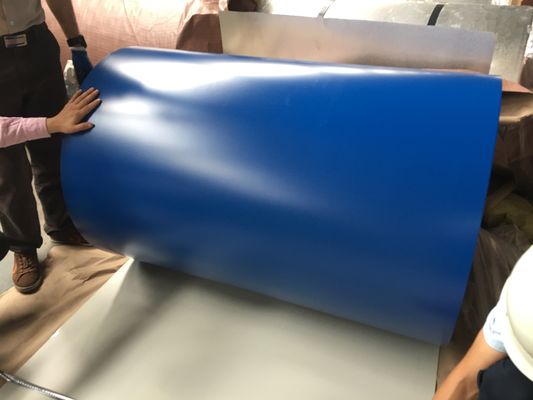 0.13mm Wykrywacz stalowy galvalume z przedmalowaną cewką ISO