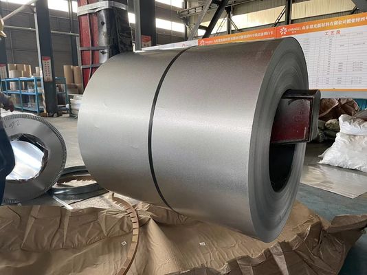 Zwykła blacha stalowa z spangułu aluzinkowego 0,13 mm-0,8 mm Aluzinkowa cewka z 20-30% wydłużeniem