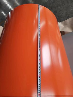 Czerwona PPGL Węzeł stalowy 0,13 mm-0,8 mm powlekany Węzeł ocynkowany odporny na korozję
