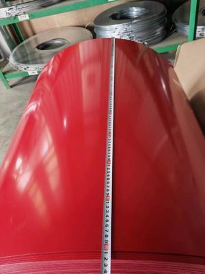 Szerokość 600-1250 mm PPGI Producenci cewki stalowej RAL Kolor do budowy