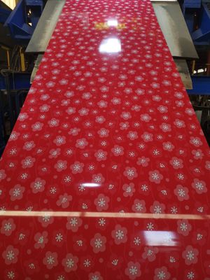 3-8MT PPGI Steel Coil, Pre Painted Galvanized Iron For Roofing / Wall Panel