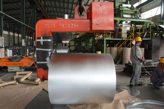 OD 1000-2000mm Galvalume Steel Coil dla urządzeń budowlanych / domowych