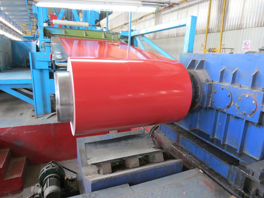 Biały / Niebieski / Czerwony PPGL Steel Coil dla dachu / ścian