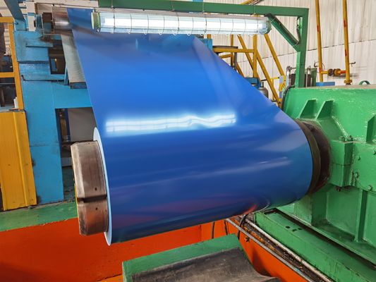 Wyprodukujący wytrzymałe kolorowo powlekane cewki aluminiowe o wytrzymałości na rozciąganie 150-550Mpa