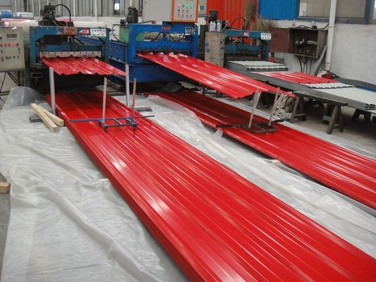 Wielkie szpingowe blachy stalowe faliste 60HRB-95HRB Galwanizowane blachy Gi