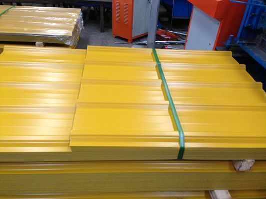 PPGI Strzełka dachowa Normalne płyty stalowe faliste 1000mm-6000mm