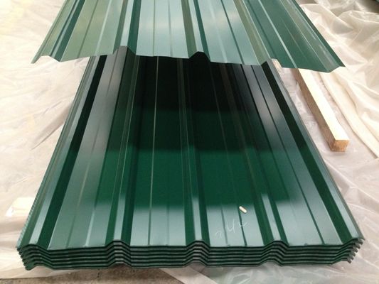 Wielkie szpingowe blachy stalowe faliste 60HRB-95HRB Galwanizowane blachy Gi