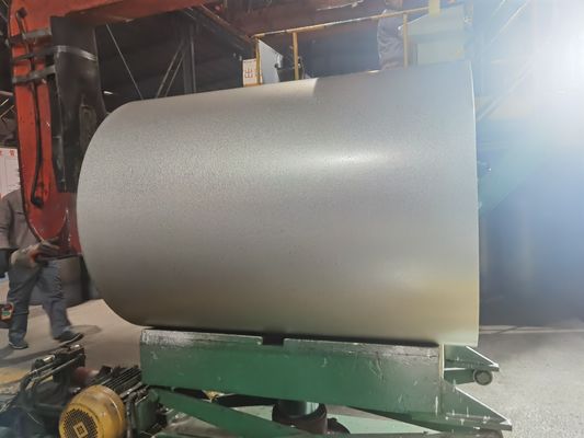 CFR Term Galvalume Steel Coil z dużym spanglem i krawędzią szczeliny / krawędzią młynówki